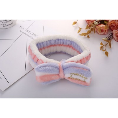 Special Design Plush Collapsible Recyclable Make Up Face Washing Hairband